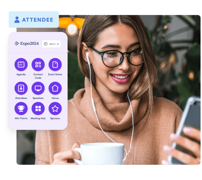 Industry leading attendee app from EventsAir