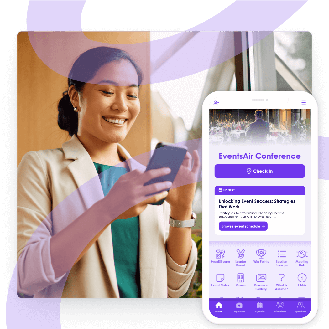During Event Logistics and Delivery – Custom Event App – EventsAir2