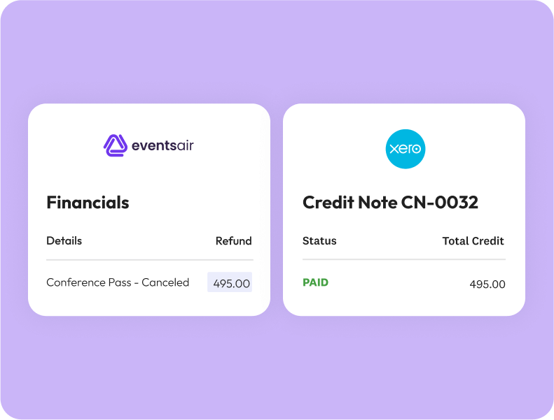 Payments that match up fast with an EventsAir Finance Integration - Xero