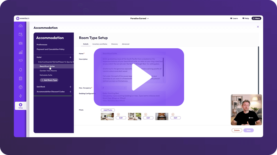 On Demand Demo – Travel and Accommodation