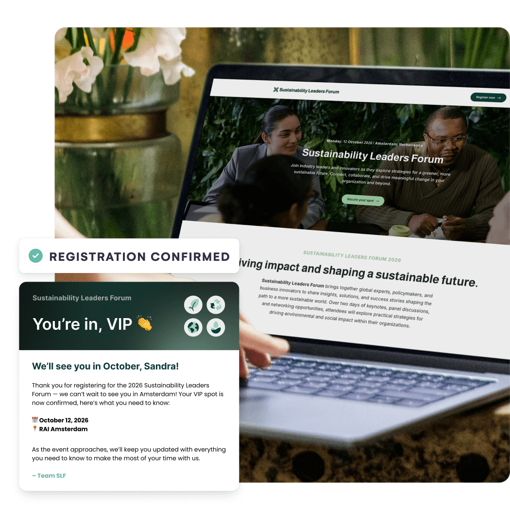 Plan with Confidence – Lay the foundation for a seamless event – EventsAir