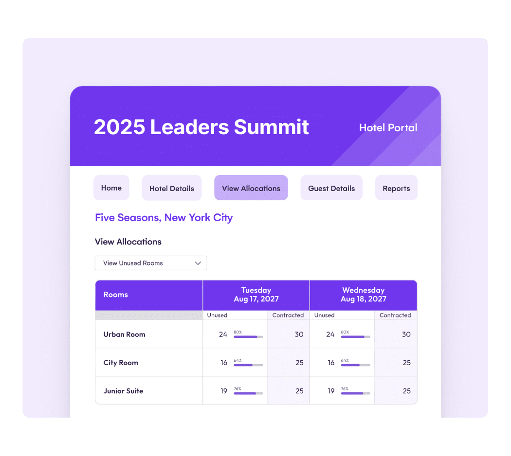 Delegate more with self-serve portals and tools with EventsAir