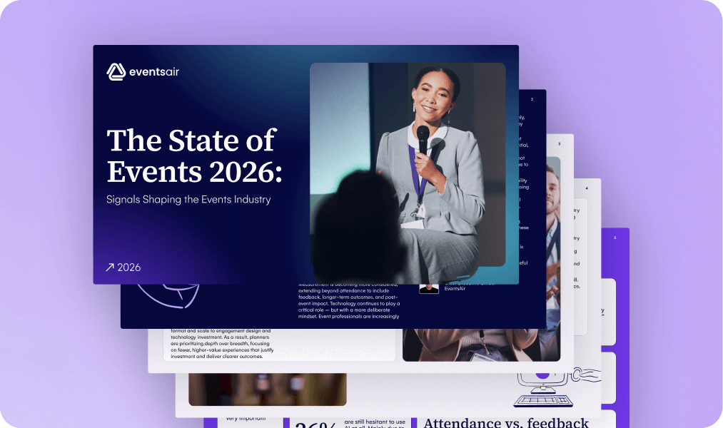 EventsAir Resource Library - State of Events 2026 from EventsAir – Free industry report download