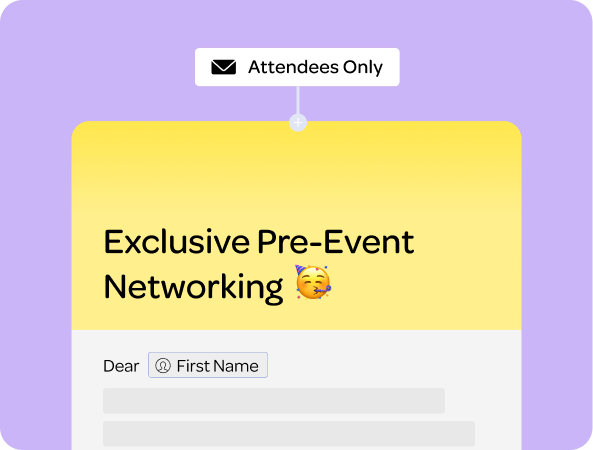 Smarter event marketing campaigns – Mailchimp x EventsAir integration